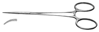 Hartman Mosquito Hemostatic Forceps, Curved