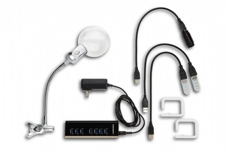 LED Lighting and Magnification Kit