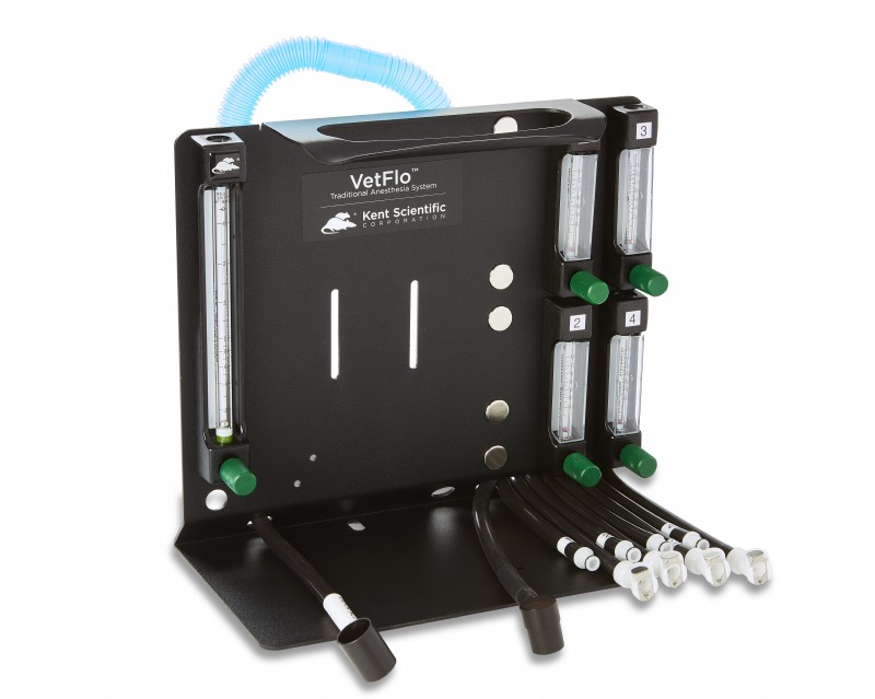 VetFlo™ Four Channel Anesthesia Stand