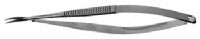 Spring Scissors, Curved, 10.5 cm Long