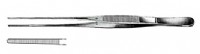 Fine Dressing Forceps, 15.5 cm Long