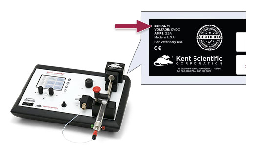 SomnoSuite Serial Number