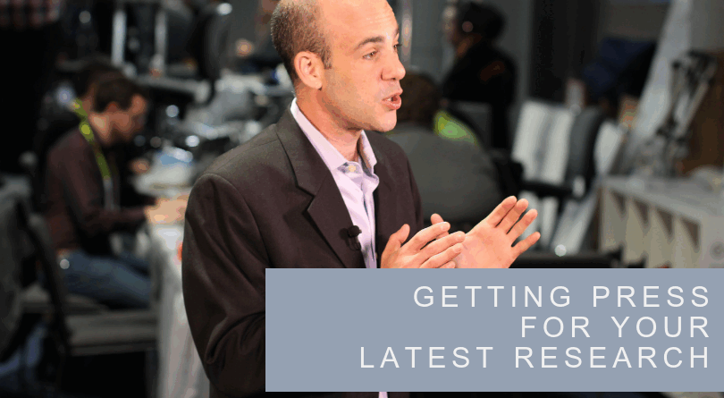 How to Get Mainstream Press Coverage for Scientific Research