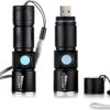 Mini-USB rechargeable flashlight