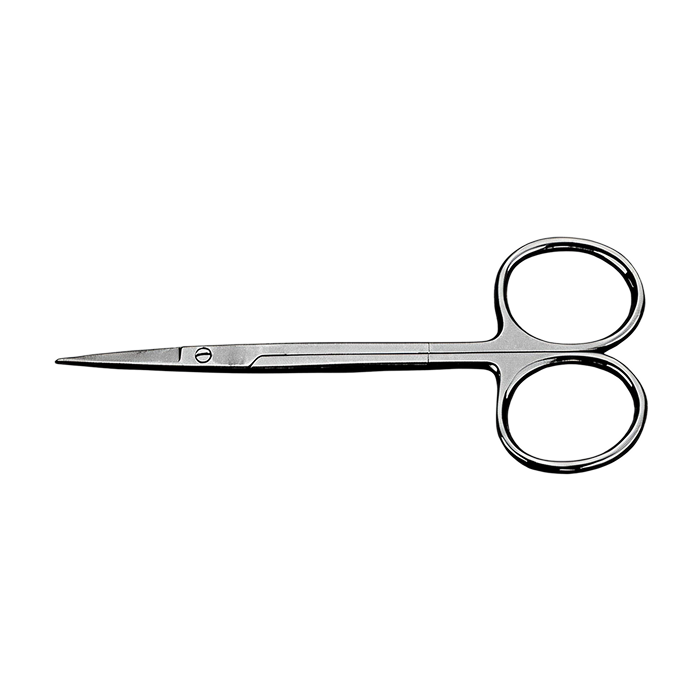 Iris Scissors, Straight, 11 cm Long Laboratory Scissors Machine