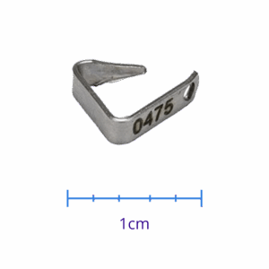 Laser etched tag Rodent ID Machine