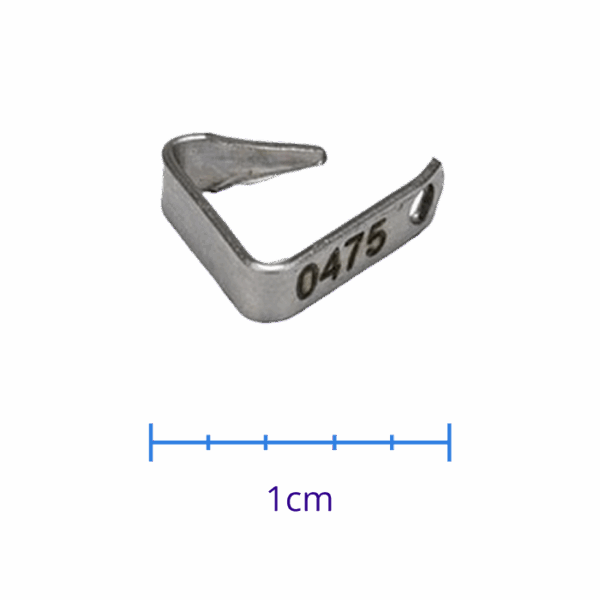 Laser etched tag Rodent ID Machine