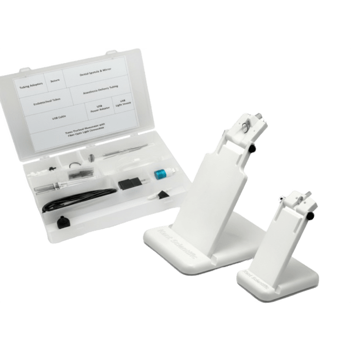 Rat and mouse intubation kit stand Ventilation Machine