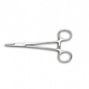 Straight Serrated Needle Holder 14 cm Long