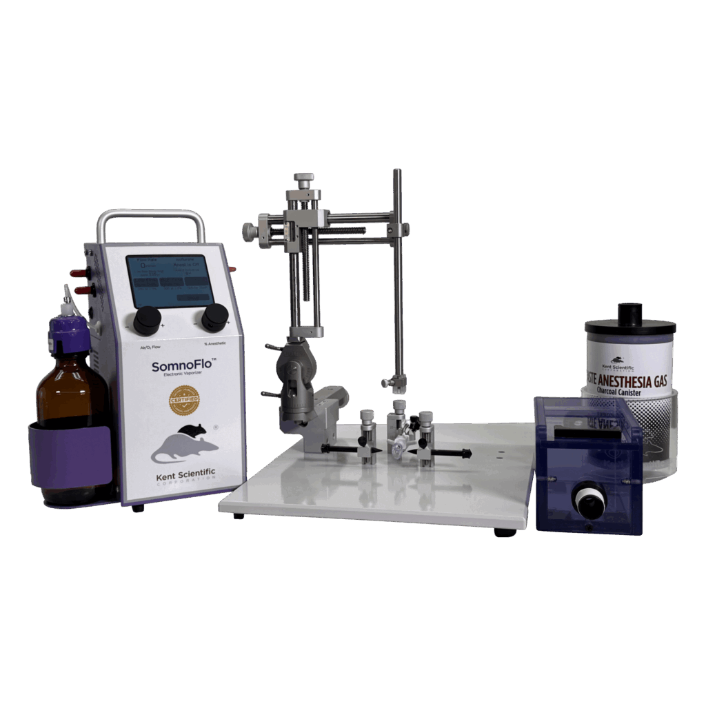 Kent Scientific SomnoFlo and Stoelting just for mouse stereotaxic combination equipment setup